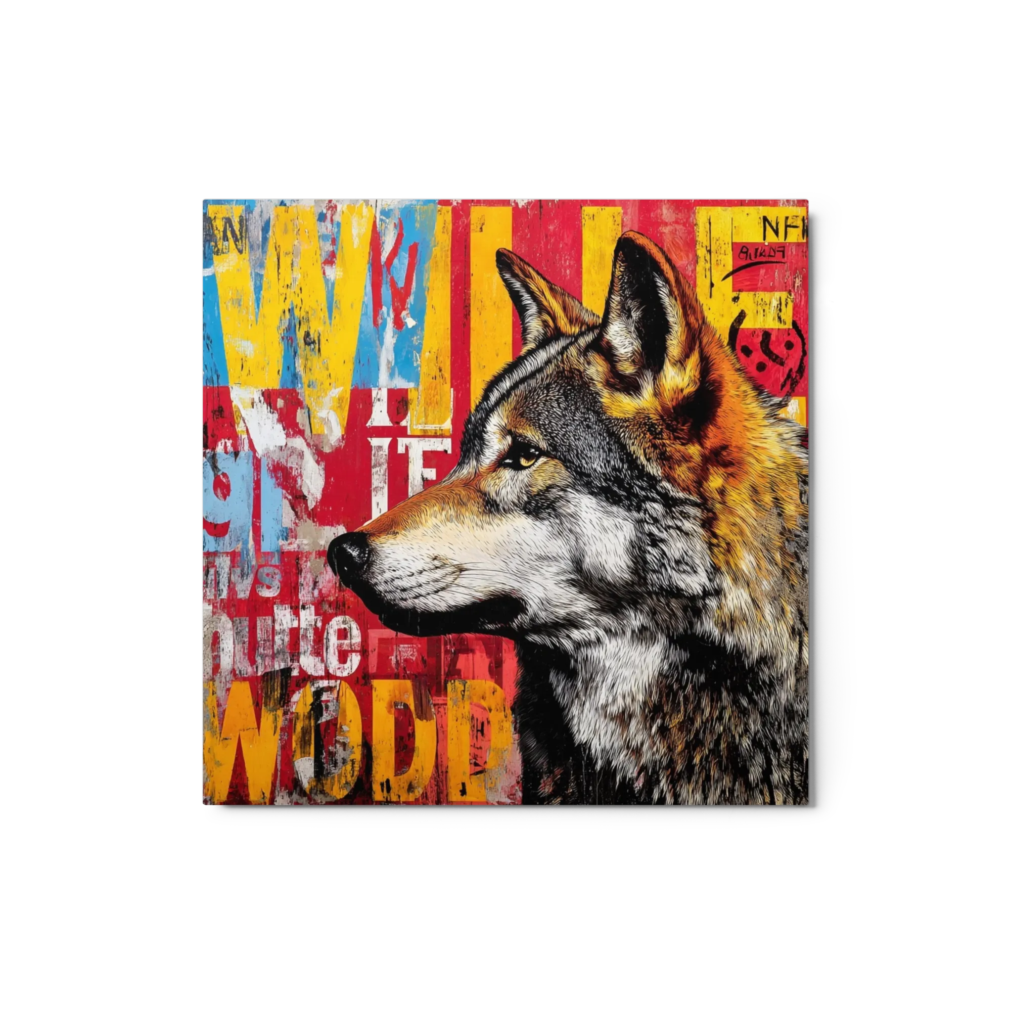 Urban Wolf Collage