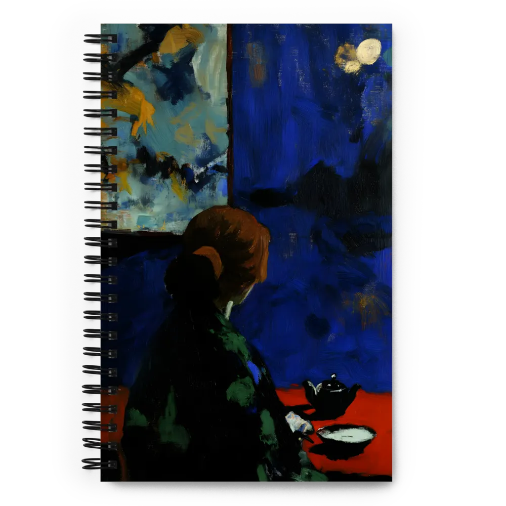 Contemplation Under the Night Sky