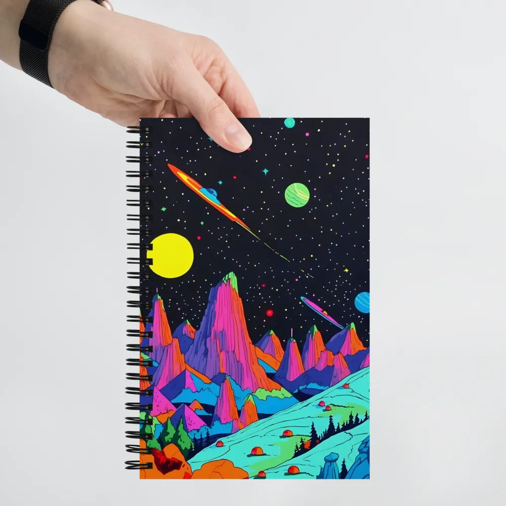 Cosmic Psychedelia 
 Spiral Notebook | 140 pages