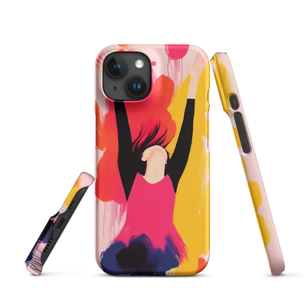 Abstract Woman with Arms Raised | Phone Case