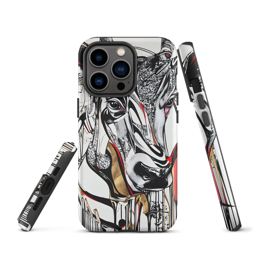 Abstract Pop Art Cow | Phone Case