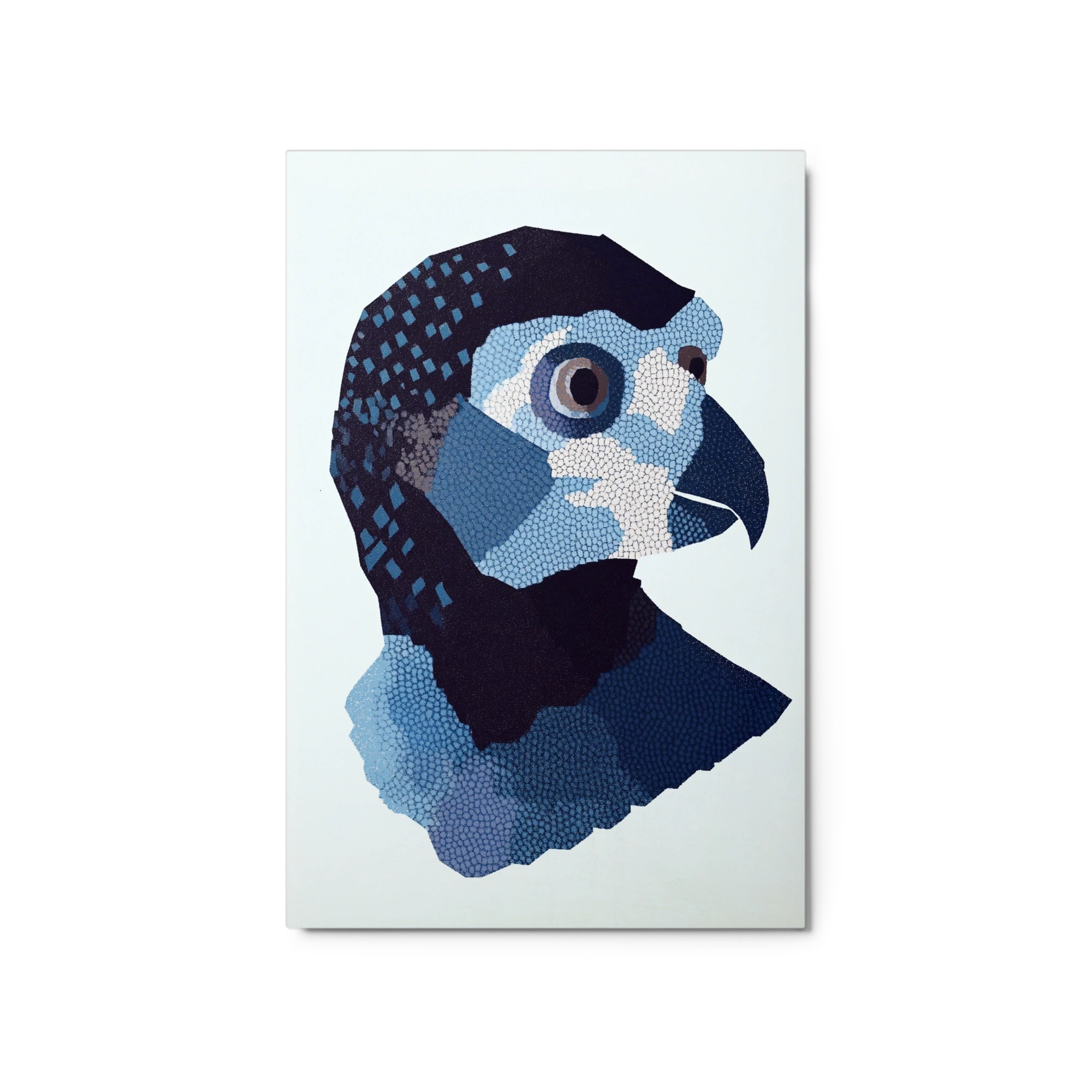 Geometric Bird Portrait