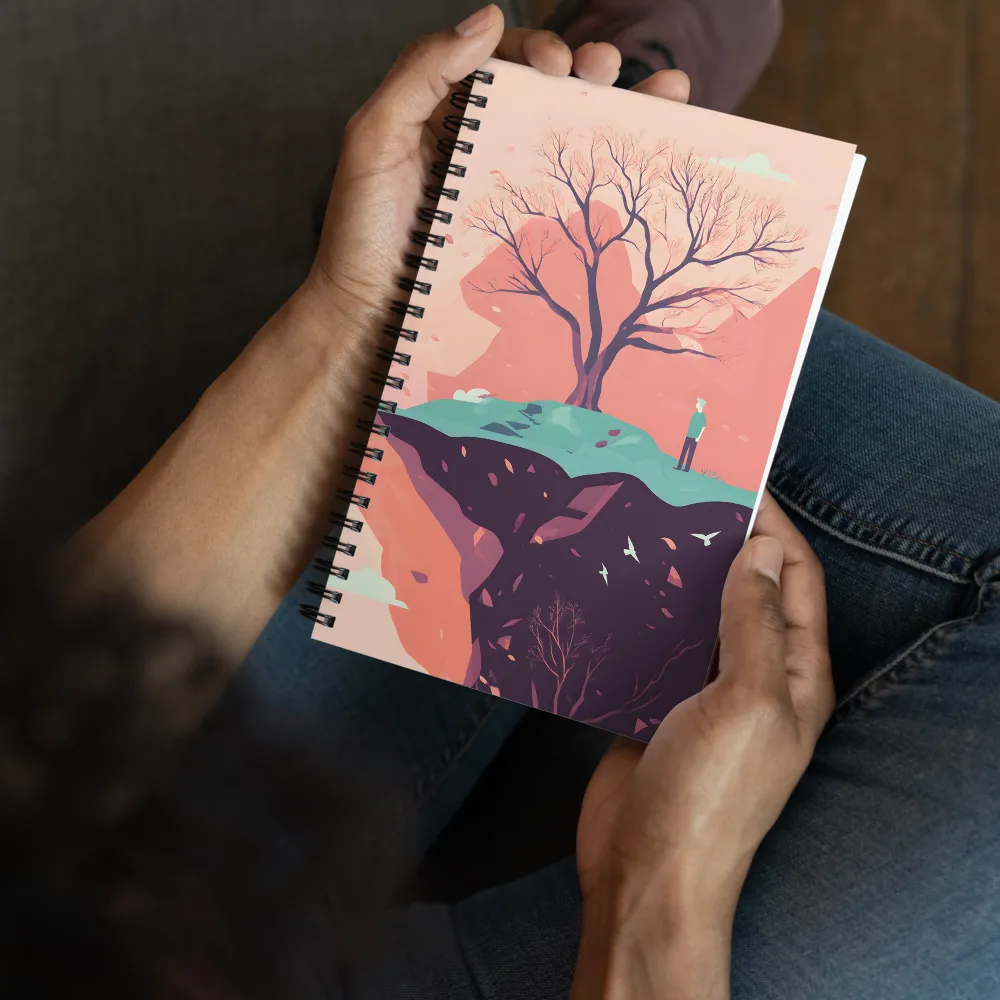 Above and Below 
 Spiral Notebook | 140 pages
