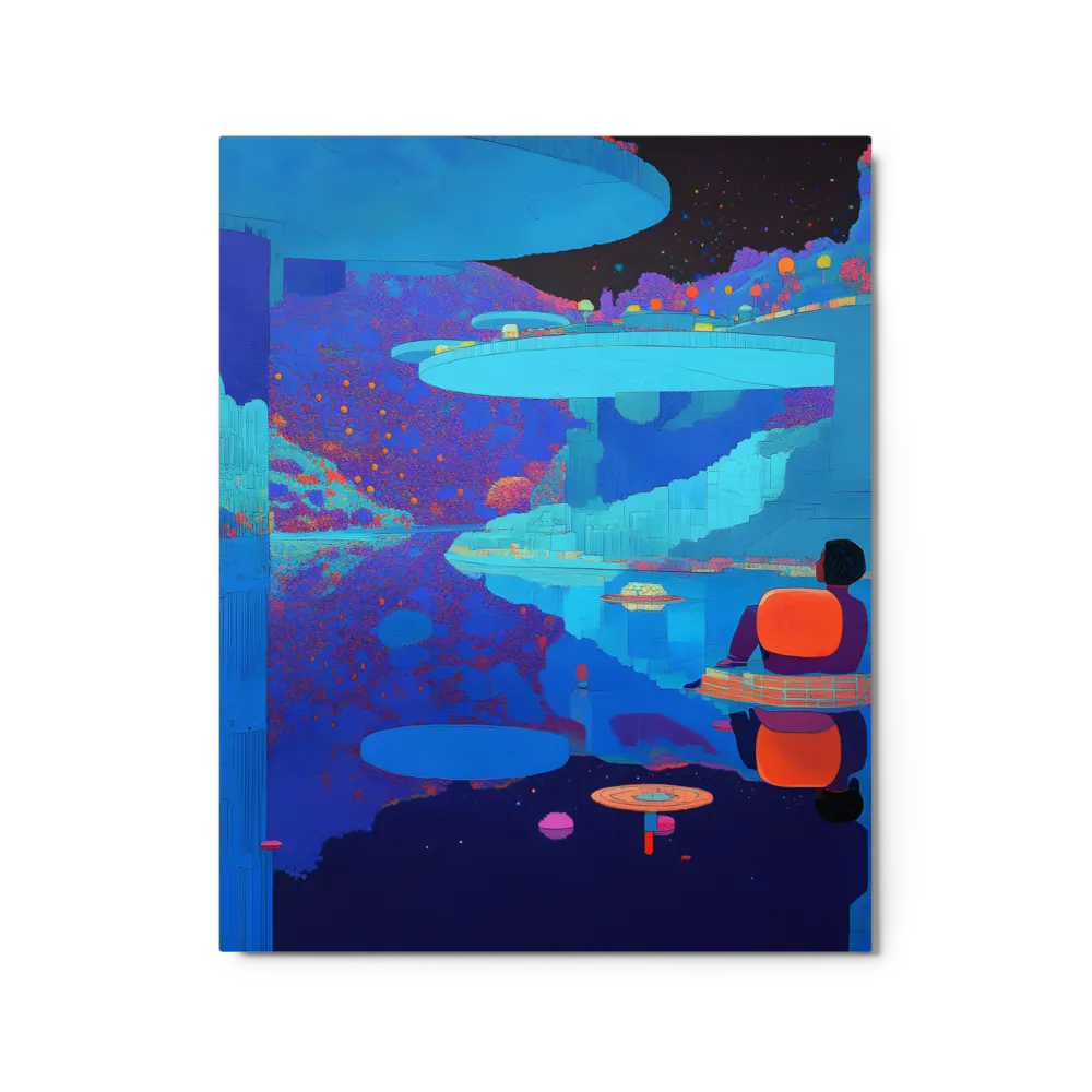 Cosmic Reverie 
 Canvas | 30″x 30″