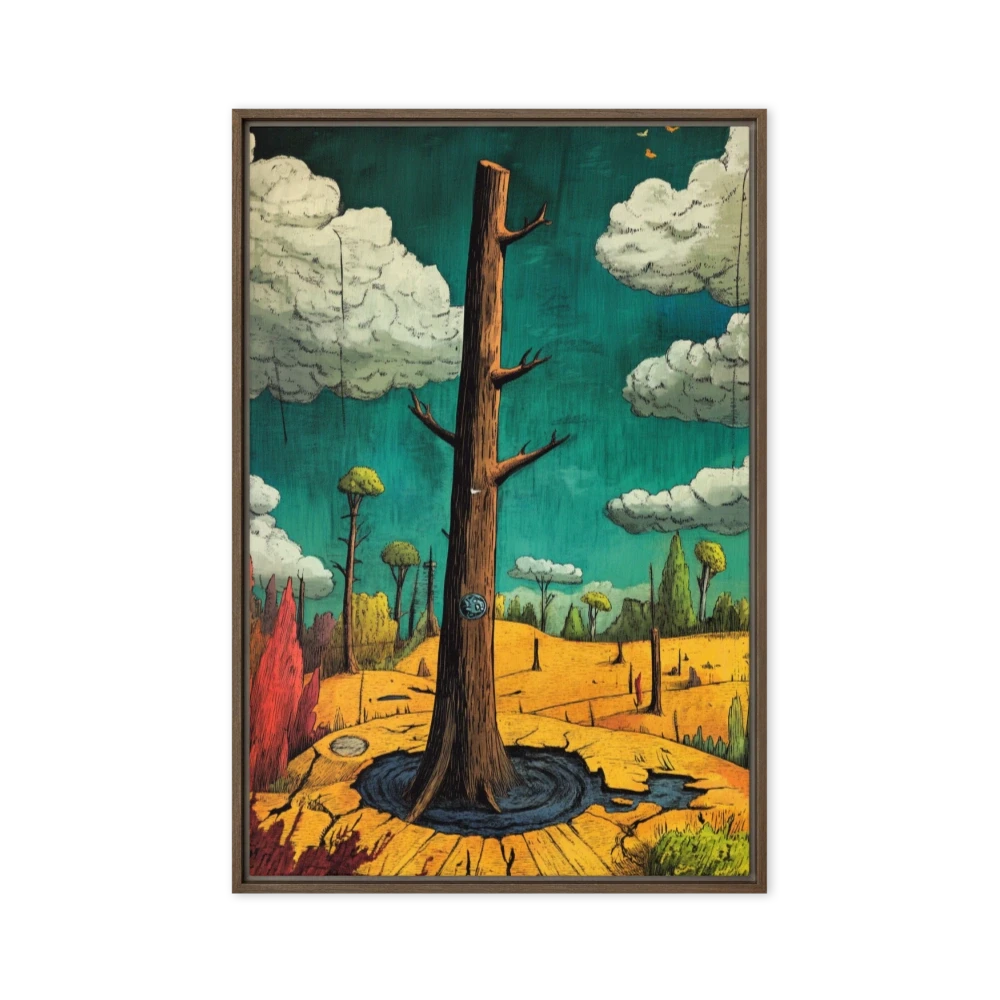 Lone Sentinel in a Barren World