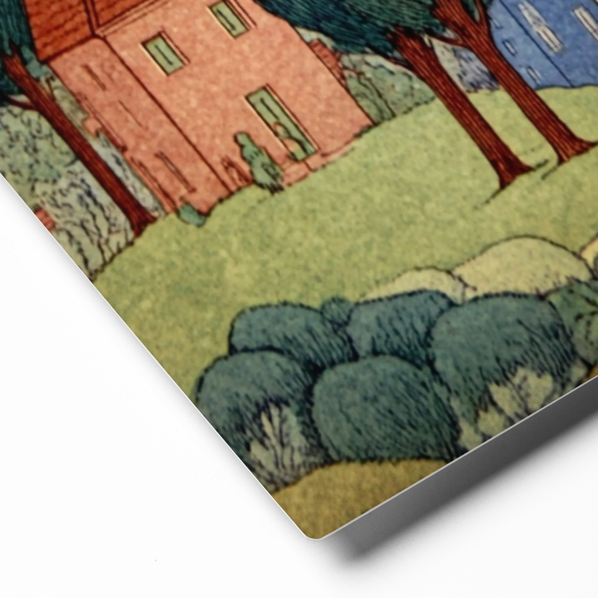 Italian Village Landscape | Art Print
