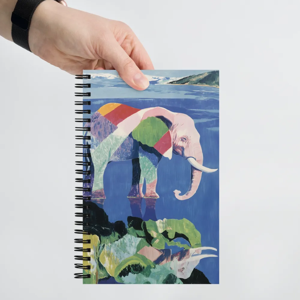 Serenity in Color: The Elephants of Reflection
