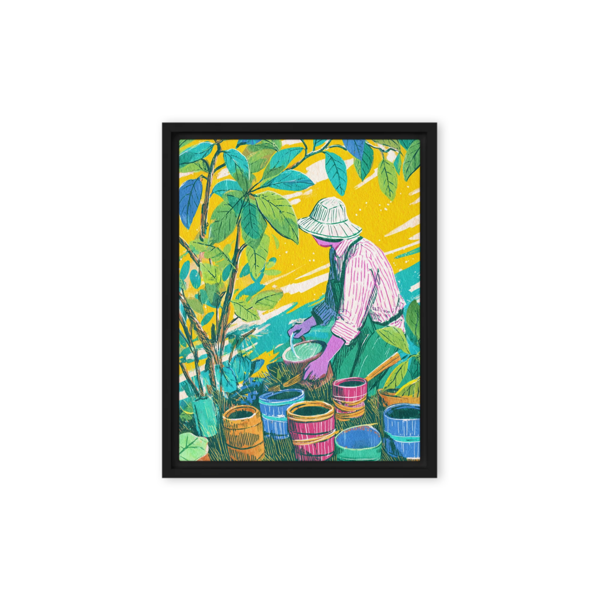 The Gardener's Routine | Art Print