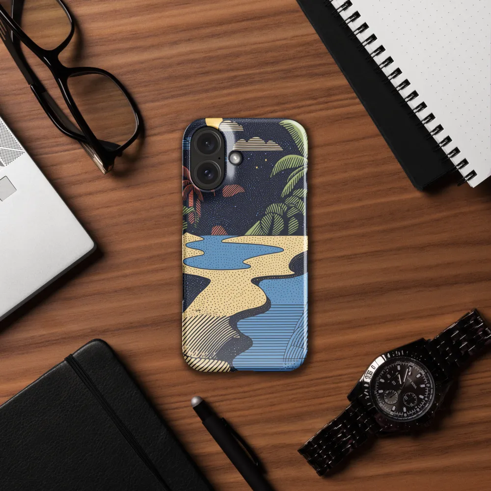 Nocturnal Oasis 
 iPhone 15 Pro | MagSafe® Tough Case