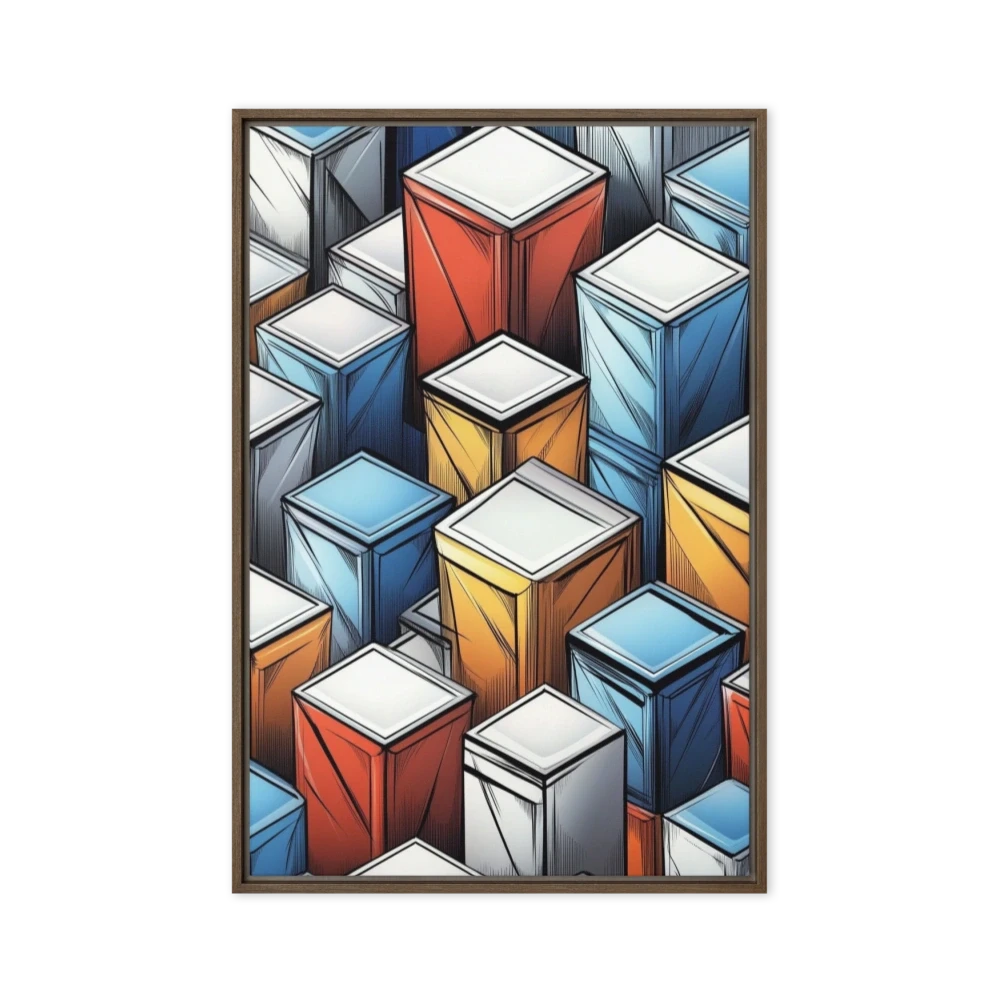 Colorful Geometric Containers