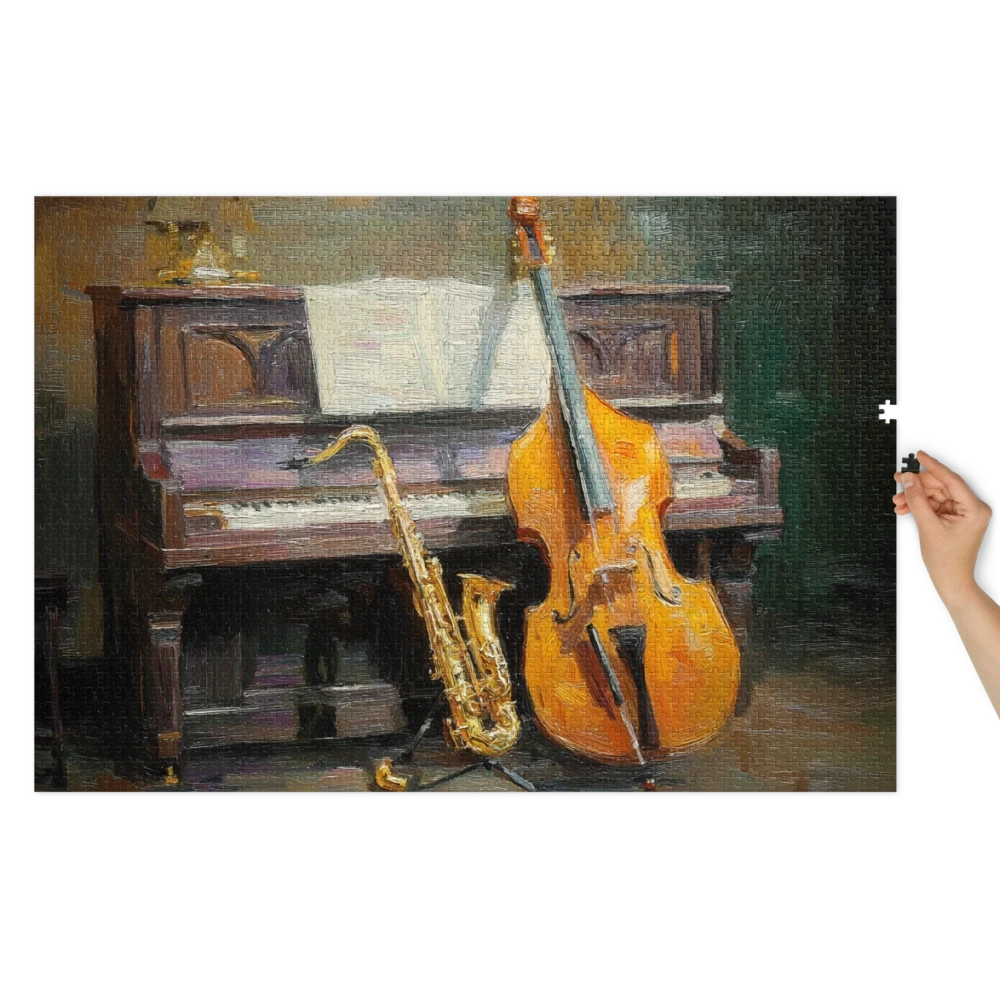 Jazz Trio Still Life | Jigsaw Puzzles