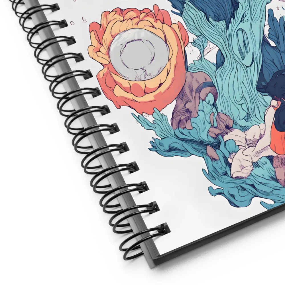 Cosmic Eye Dreamscape 
 Spiral Notebook | 140 pages