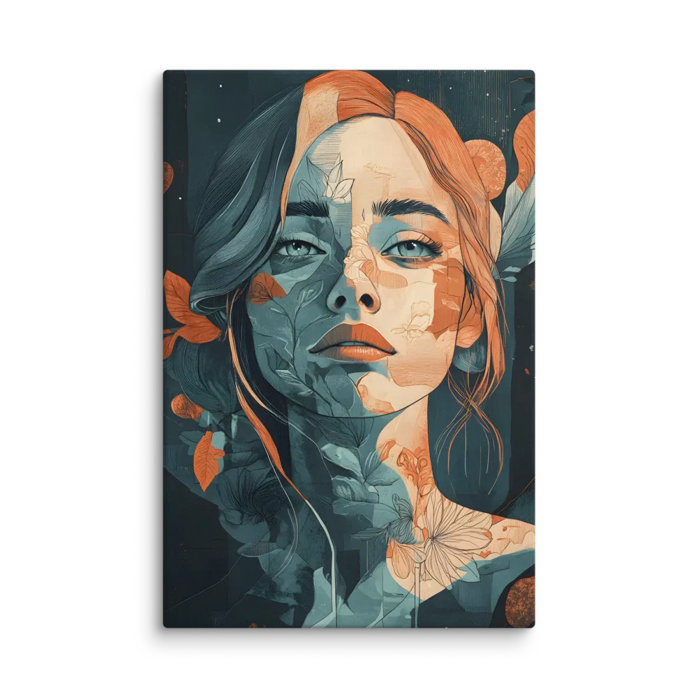 Nature's Embrace Portrait 
 Canvas | 32″x 48″