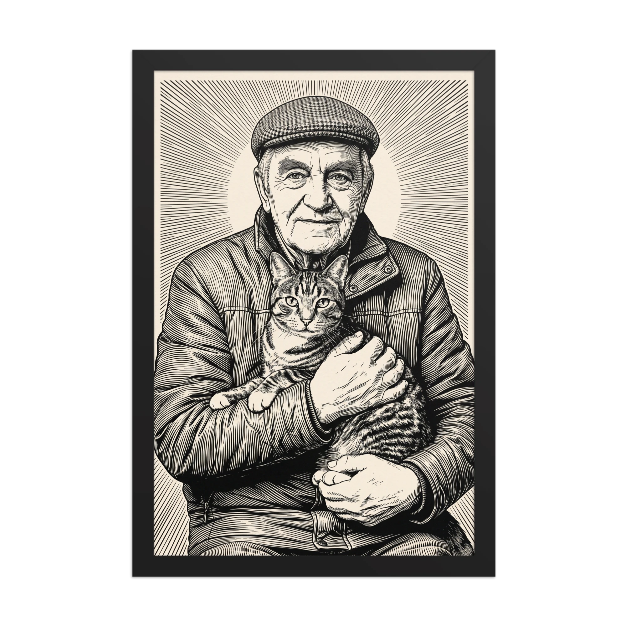 Folk Linocut