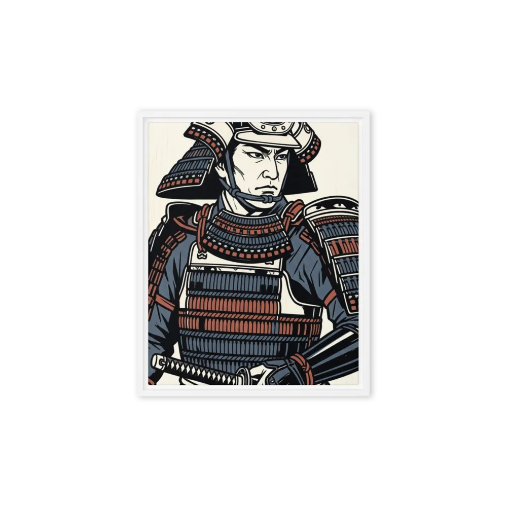The Honorable Ronin 
 Poster with Red oak Frame | 12″x 16″