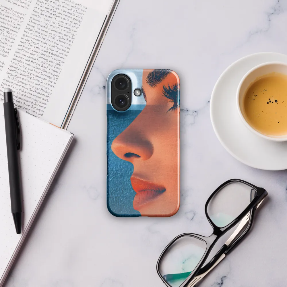 Double Exposure Portrait 
 iPhone 15 Plus | MagSafe® Tough Case