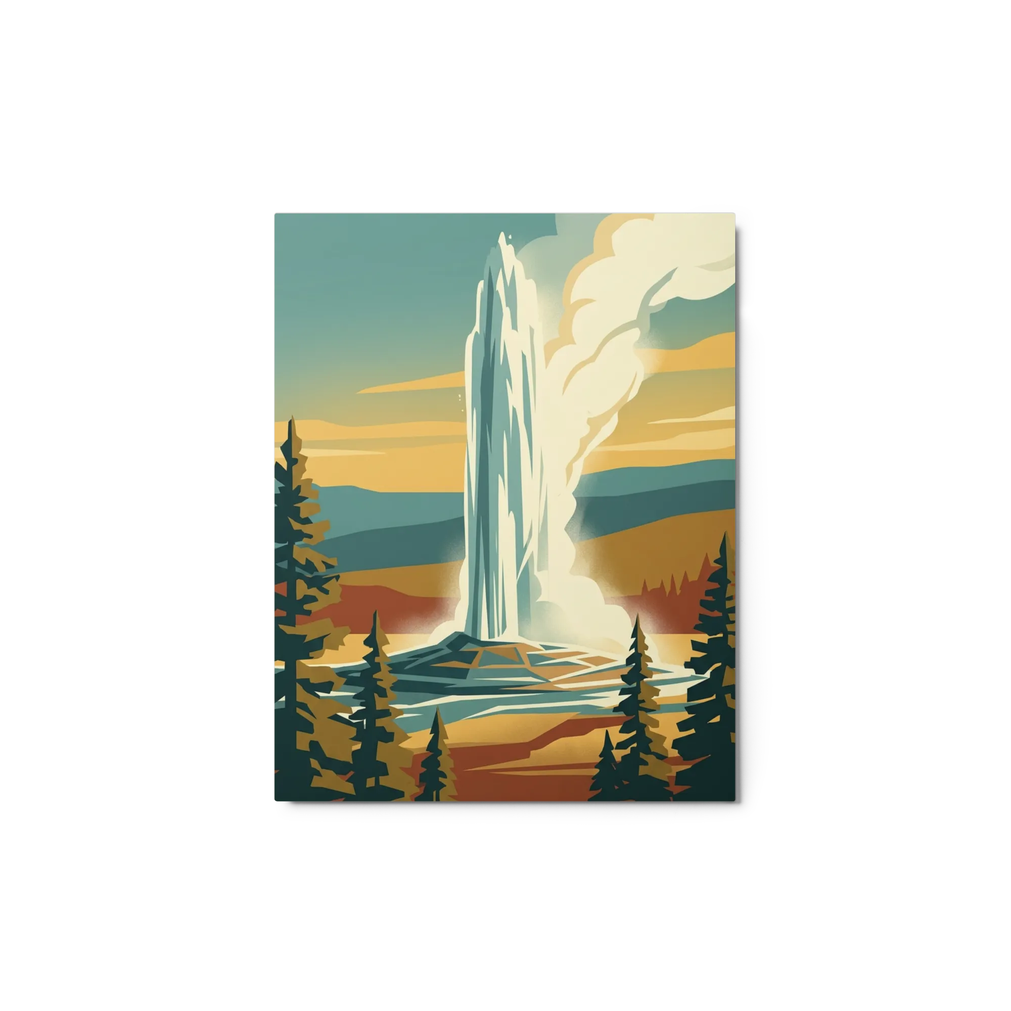 Erupting Geyser
