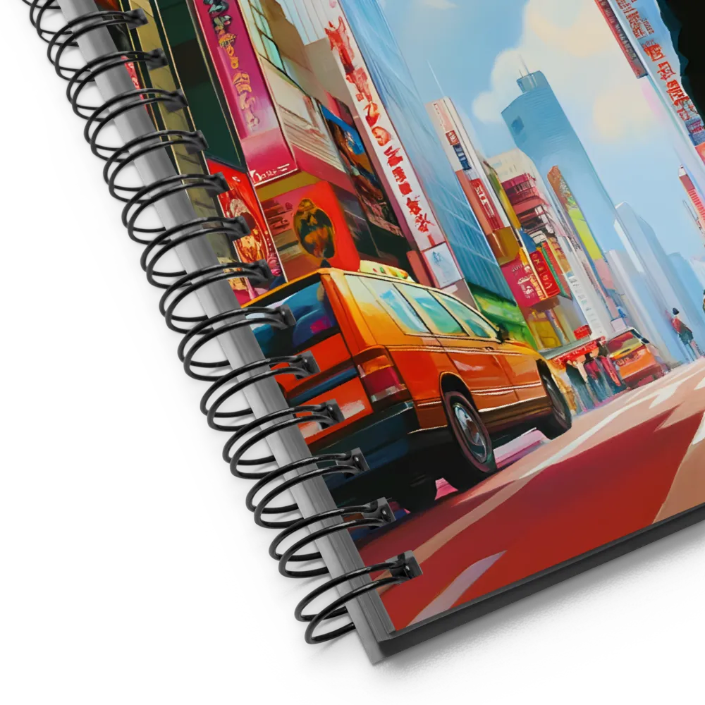 Urban Future Promenade 
 Spiral Notebook | 140 pages
