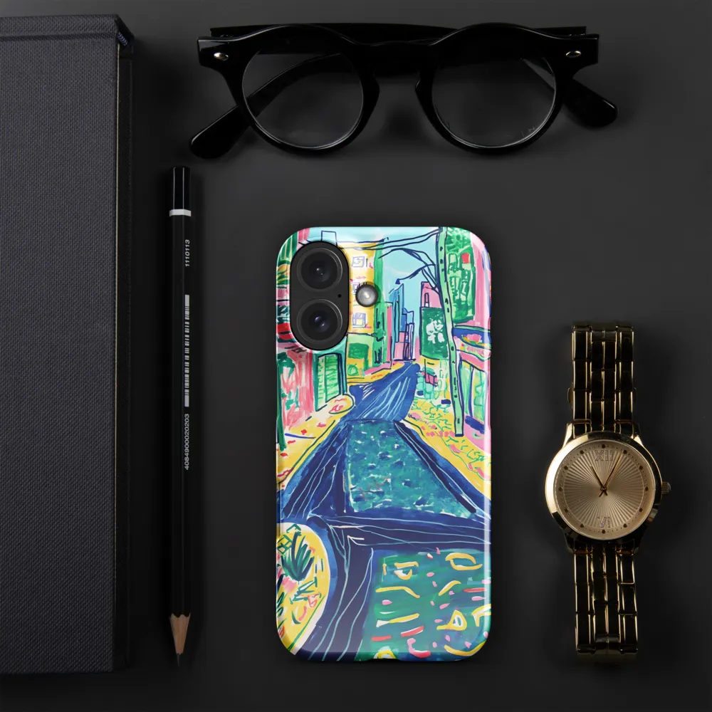 Fauvist City Alley 
 Samsung Galaxy S21 Ultra | Snap Case