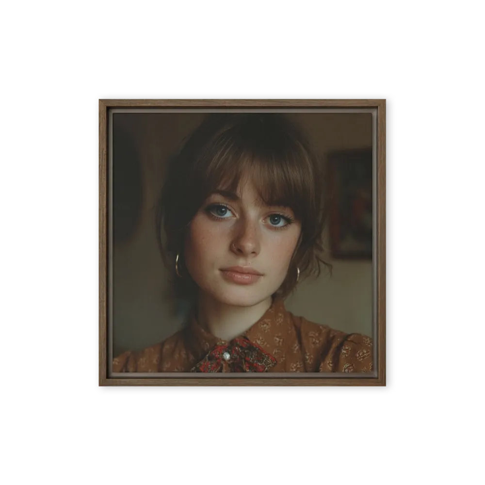 Warm Vintage Portrait | Art Print