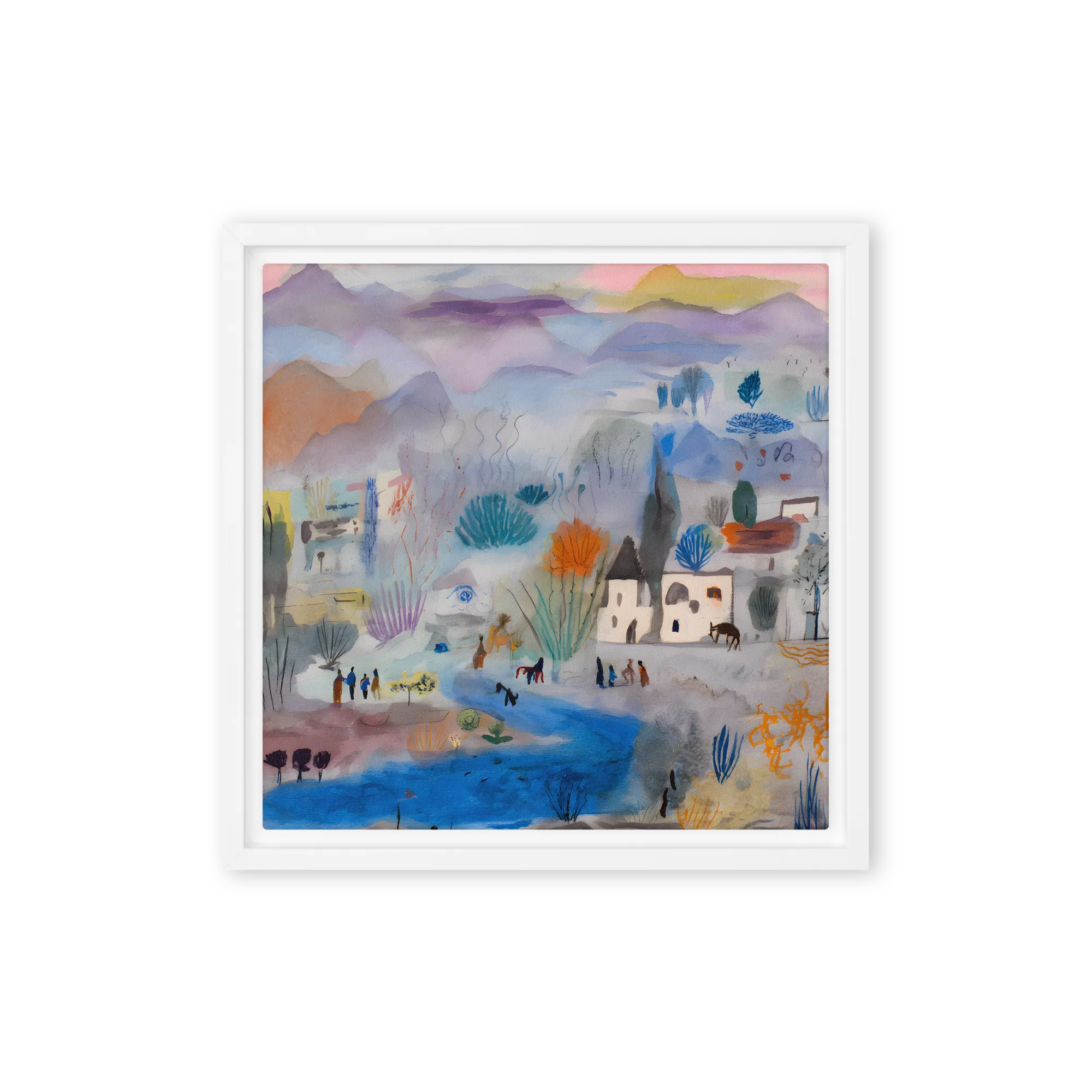 Whimsical Mountain Village