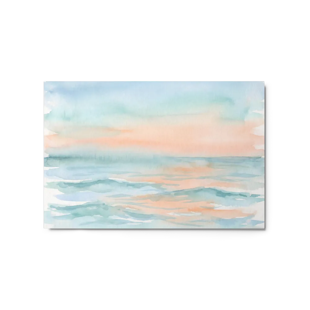 Serene Watercolor Seascape