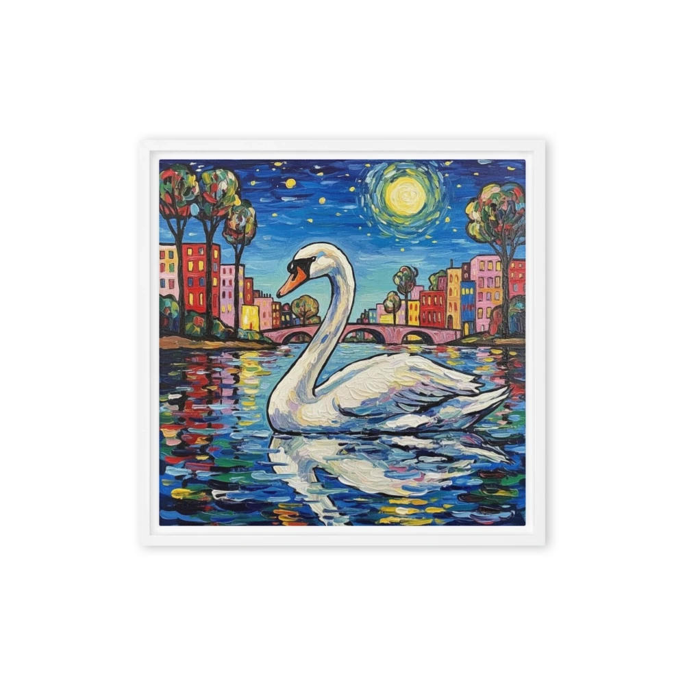 Moonlit Swan
