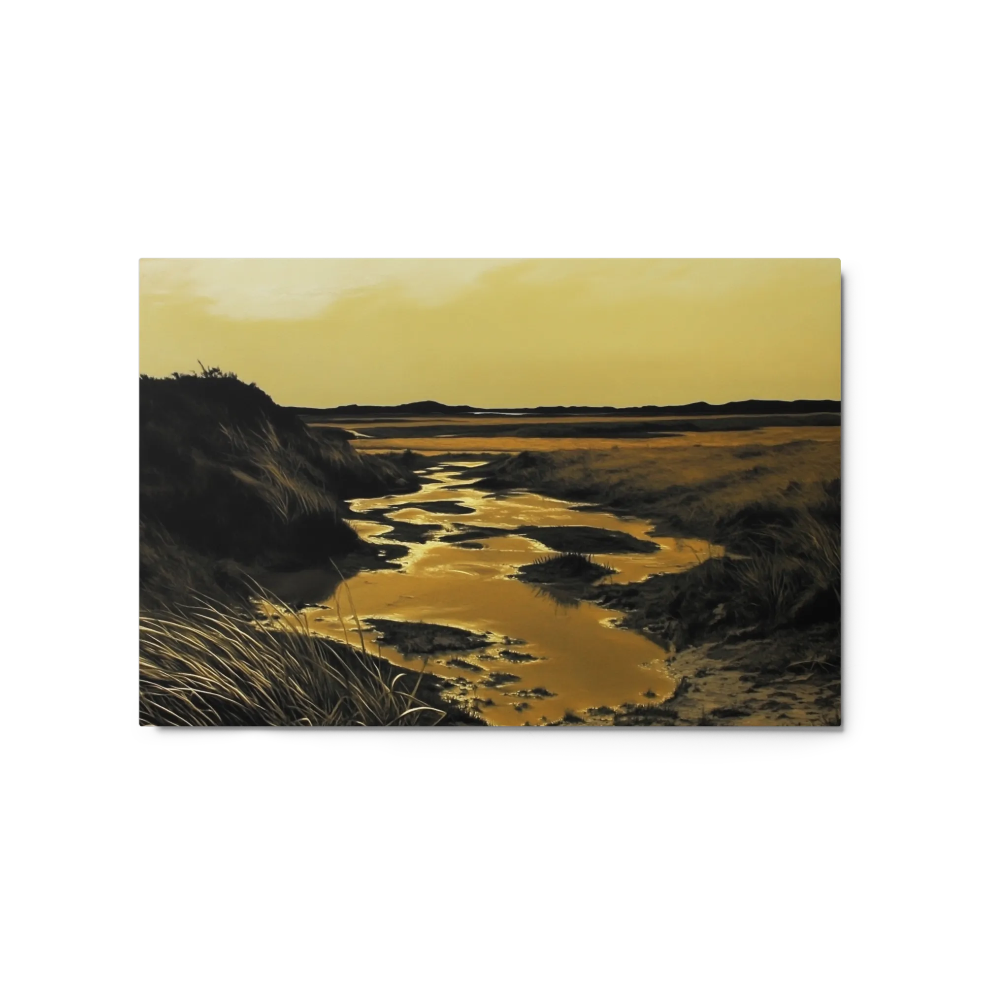 Golden Hour Marshland