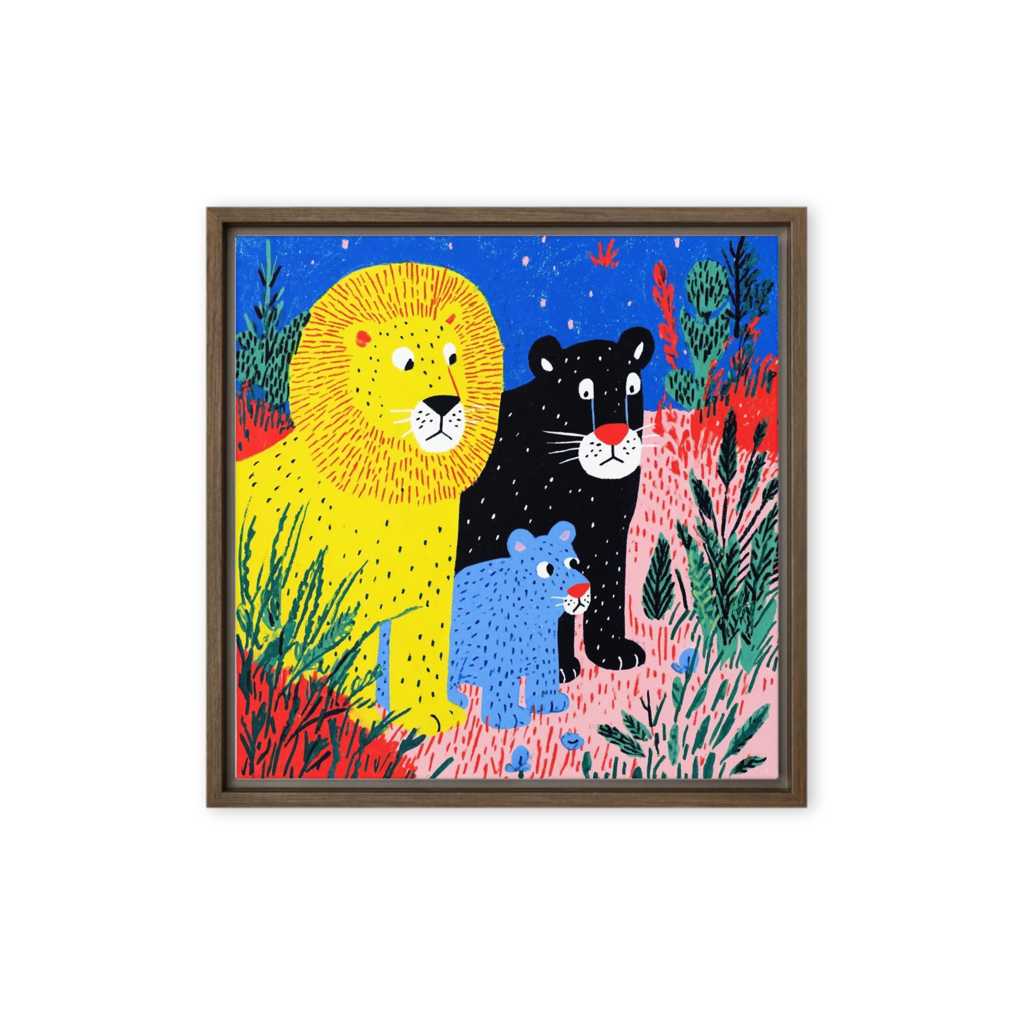 Three Wild Cats