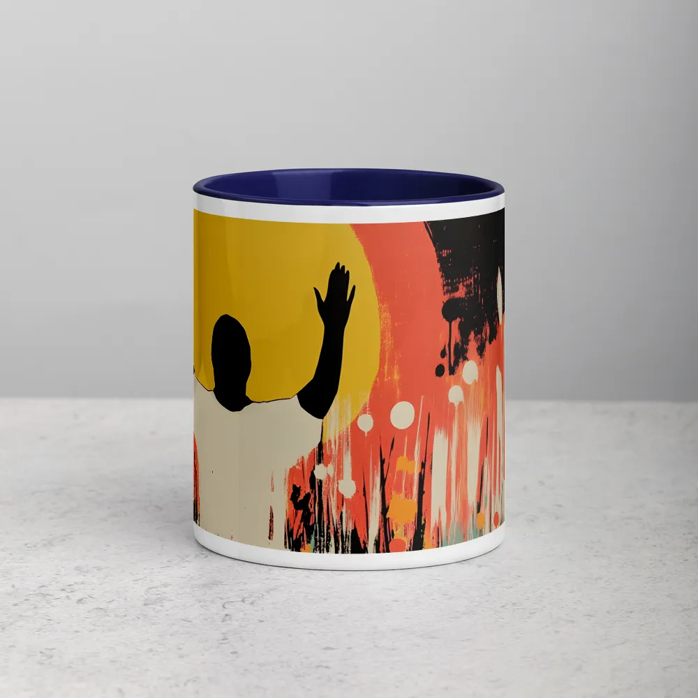 Sacred Dawn 
 Mug with Orange inside