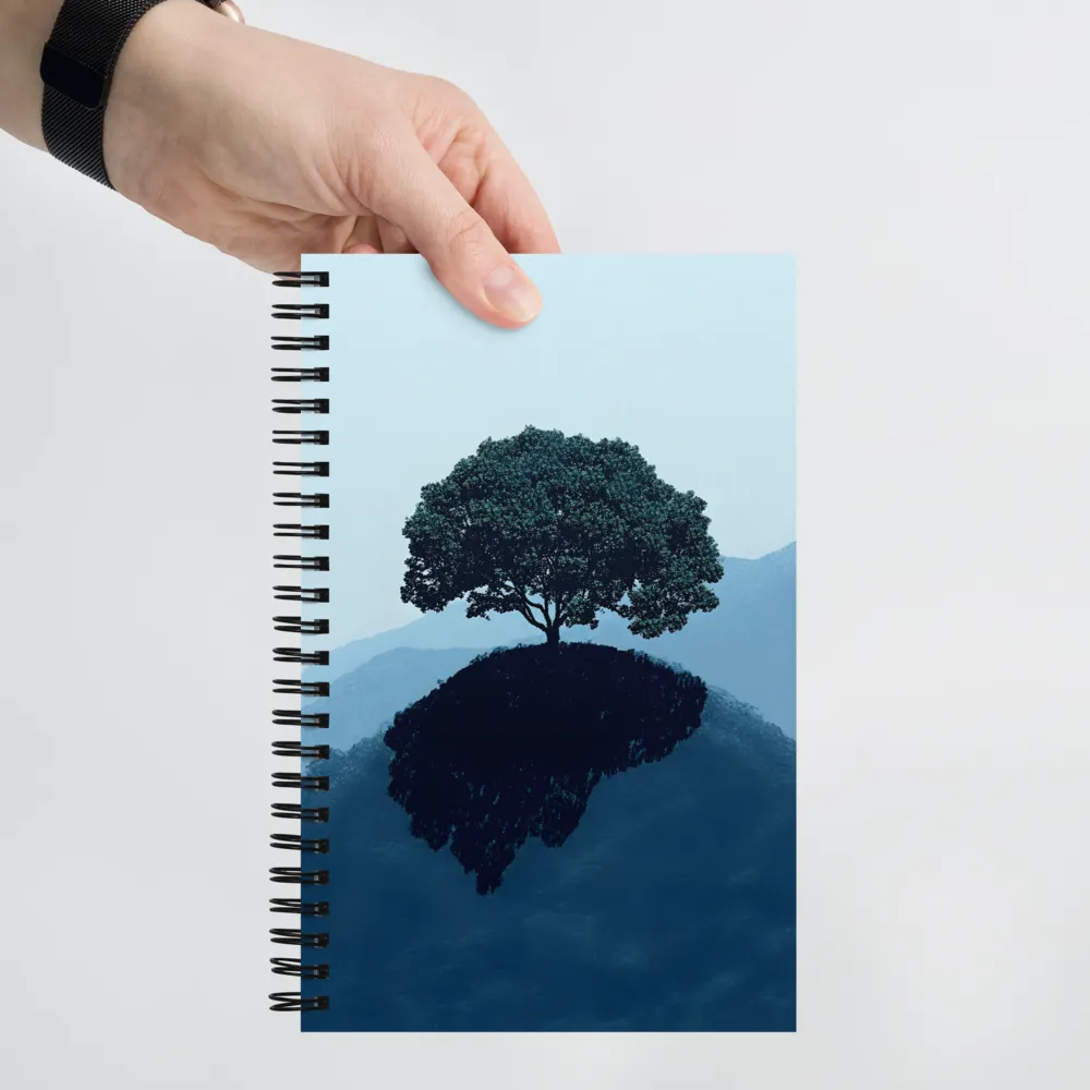 Solitude of the Hill 
 Spiral Notebook | 140 pages