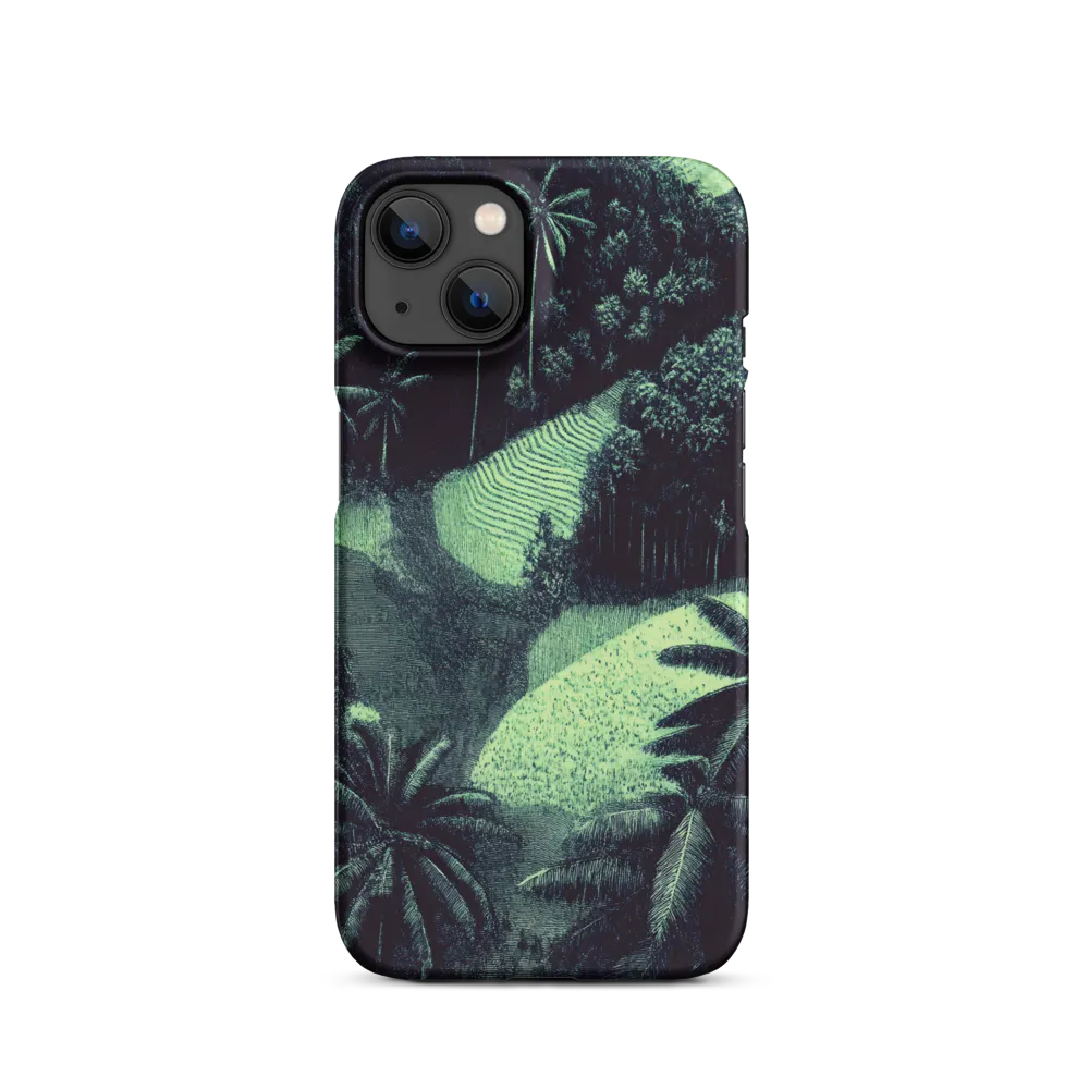 Surreal Rice Terraces Landscape | Phone Case