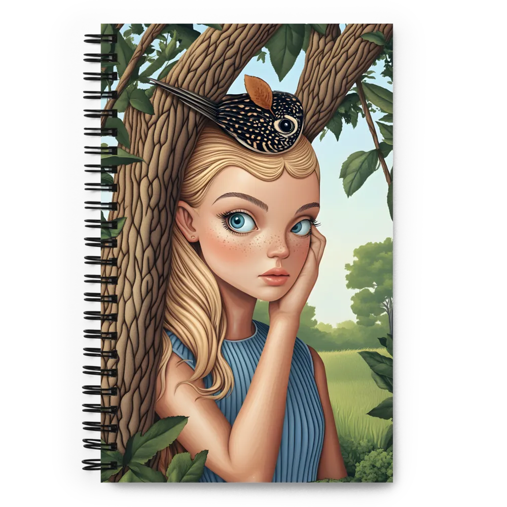 Curious Glance 
 Spiral Notebook | 140 pages