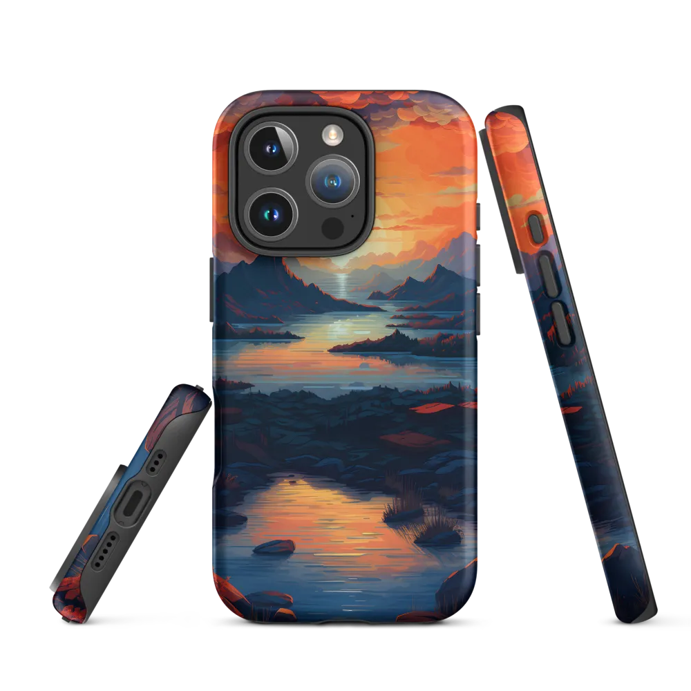 Vibrant Sunset Landscape