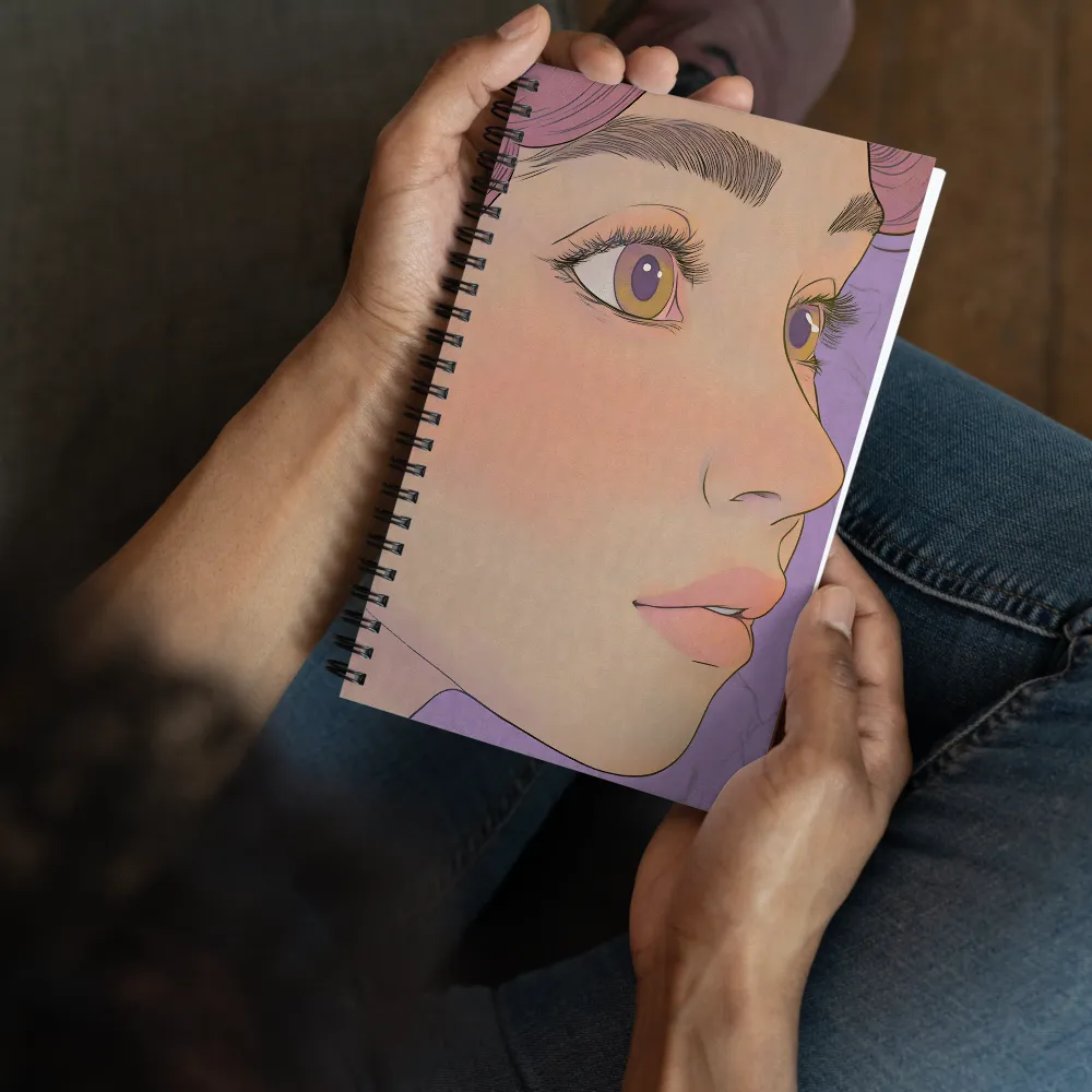 Introspection in Lavender Hues 
 Spiral Notebook | 140 pages