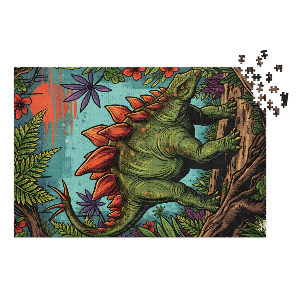 Tropical Stegosaurus