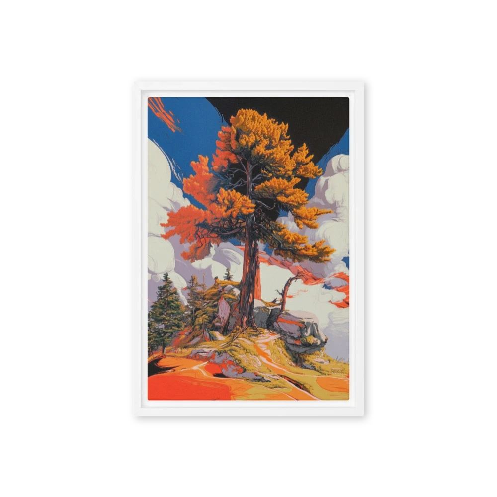 Surreal Digital Tree Illustration