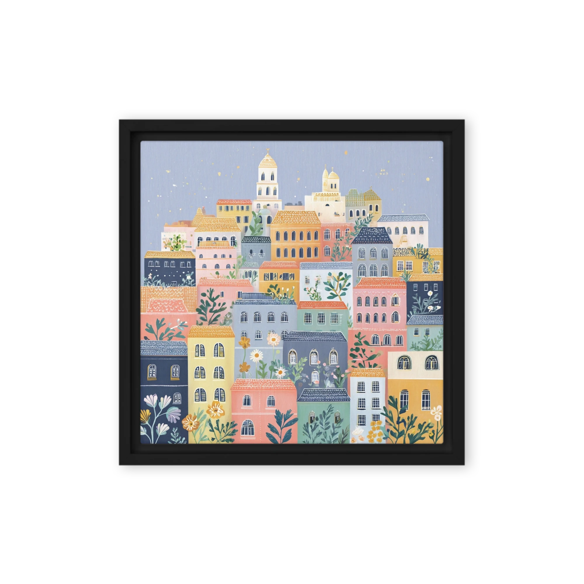 Whimsical Hillside Village