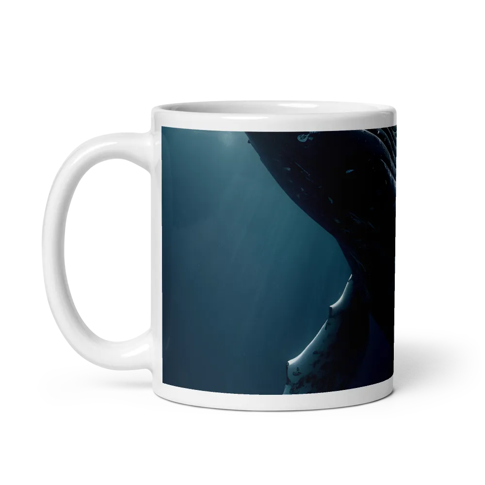Deep Blue Majesty 
 Mug with Dark Green inside