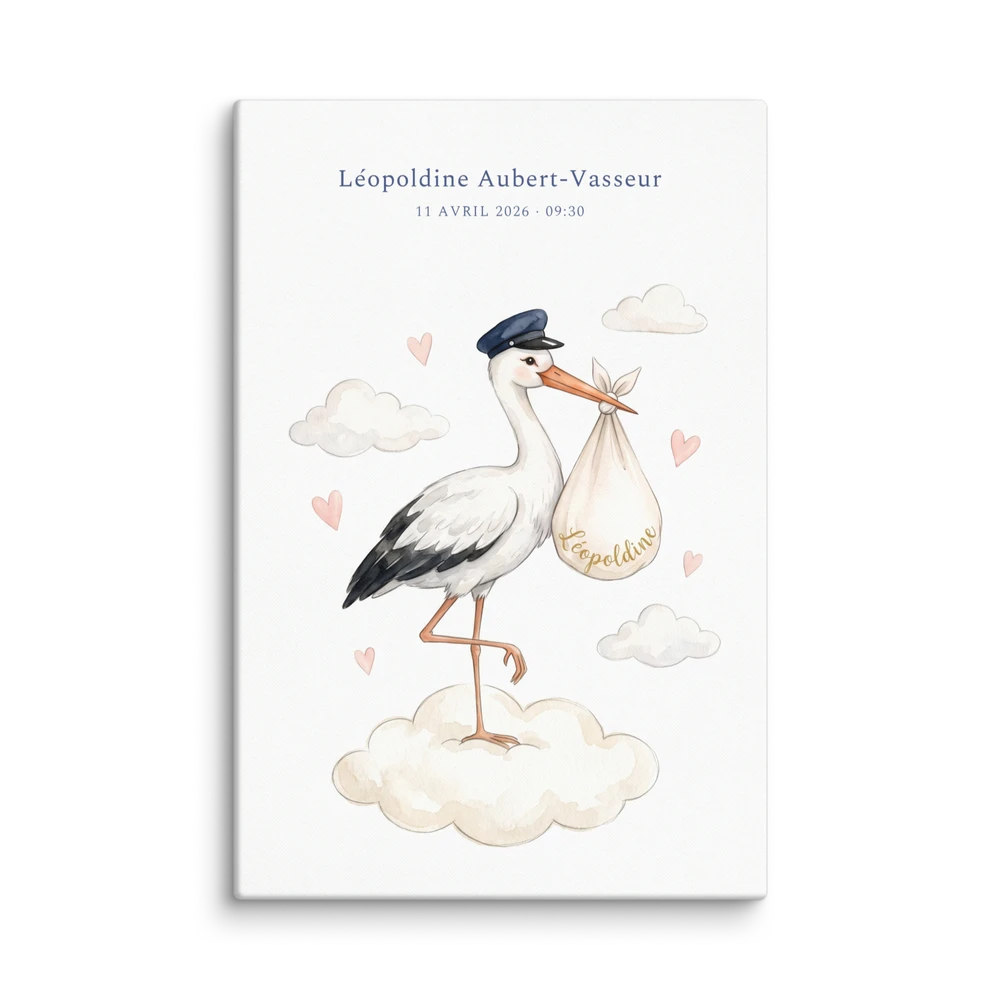 Nursery Name Art — Stork Post
