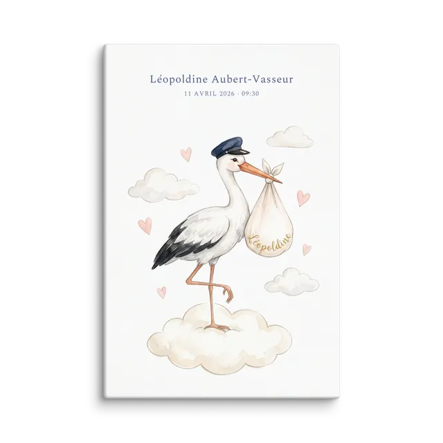 Nursery Name Art — Stork Post