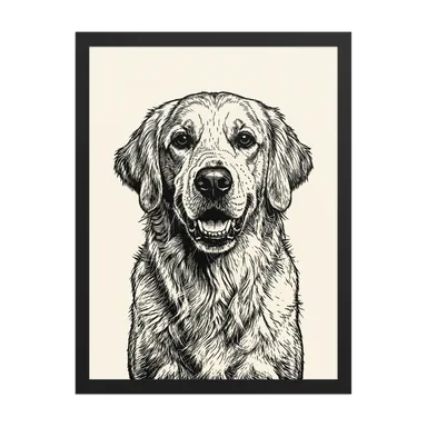 Folk Linocut — Demo