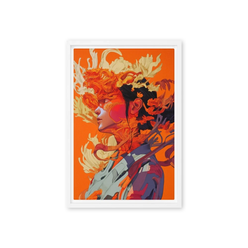 Abstract Female Figure Illustration