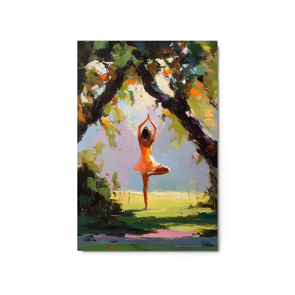 Serenity Under Trees | Art Print