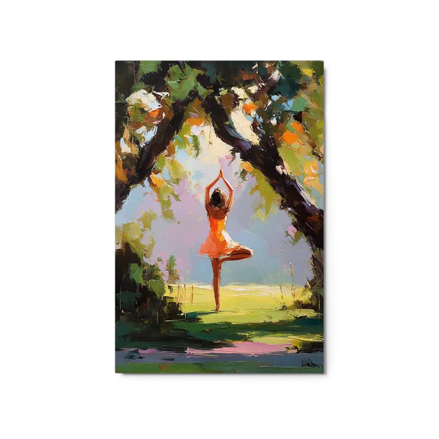 Serenity Under Trees | Art Print