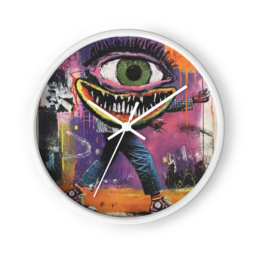 The Walking Eye | Wall Clock