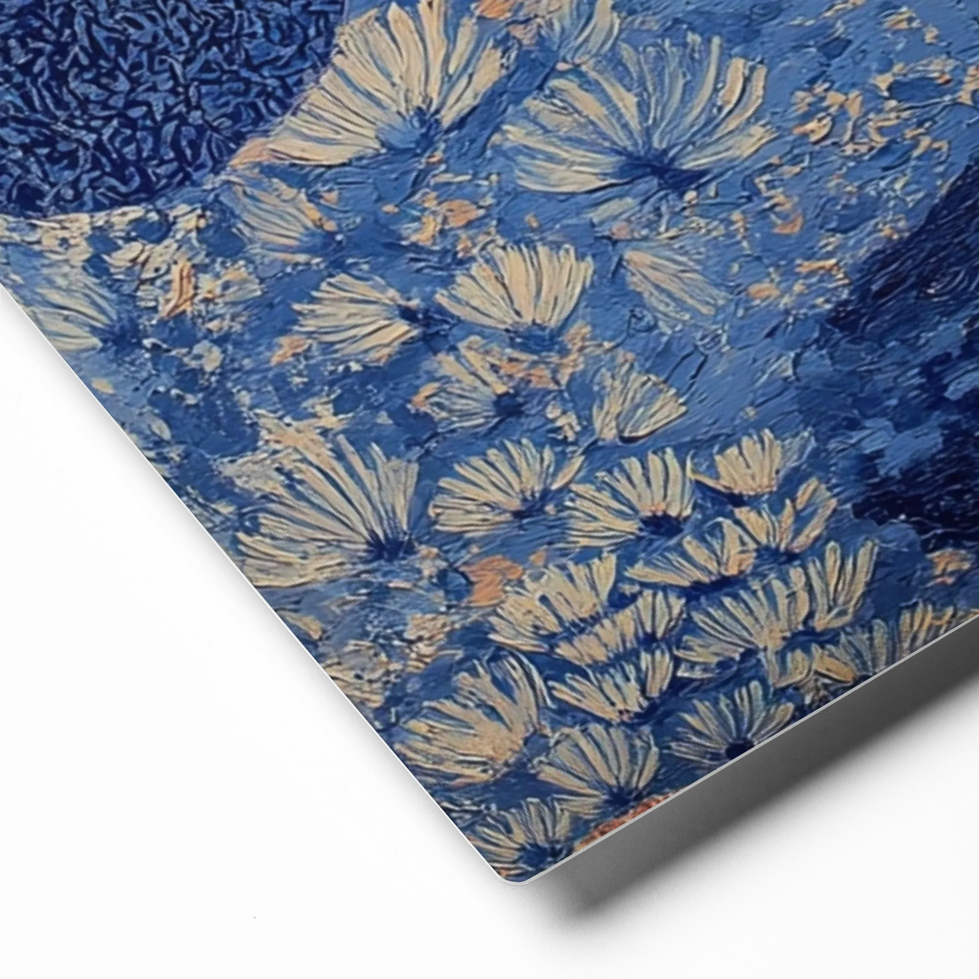 Cerulean Organic Forms | Art Print