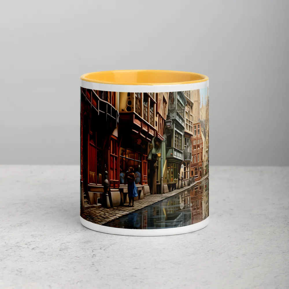 Reflections of Yesterday 
 Mug with Black inside