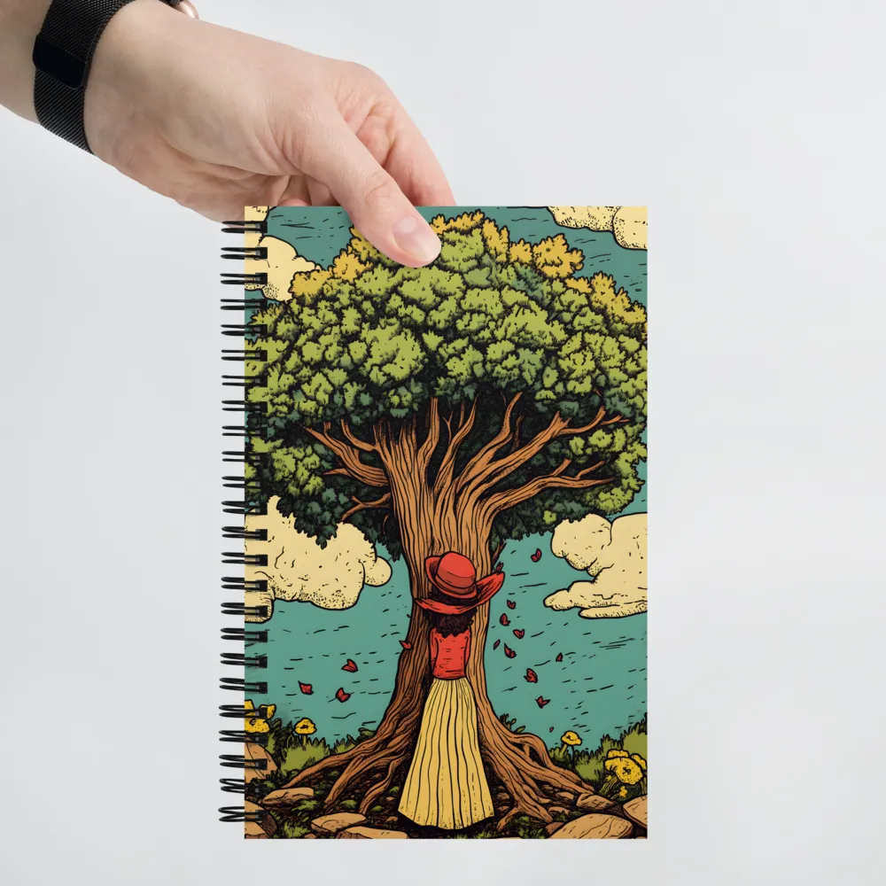 Embrace of Nature 
 Spiral Notebook | 140 pages