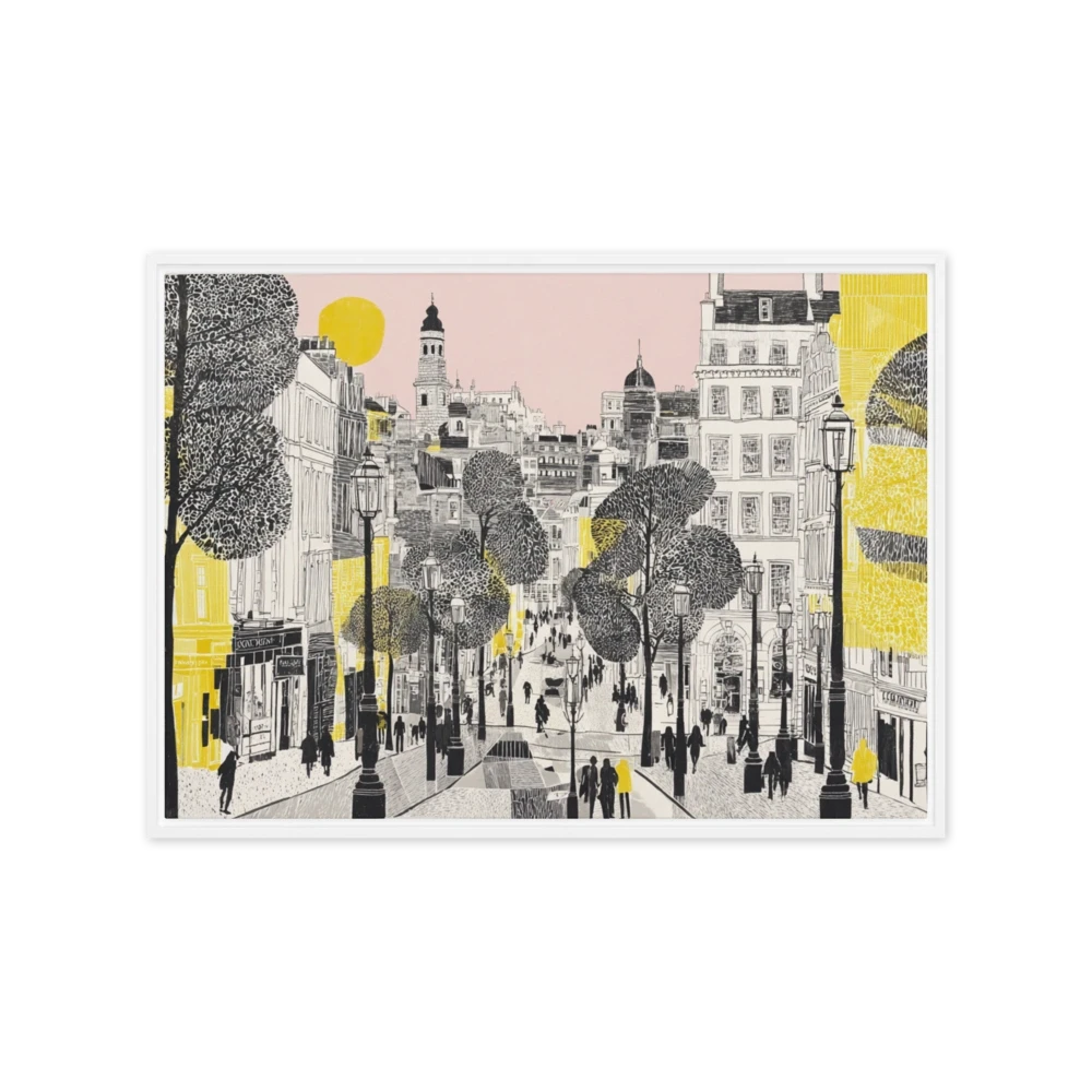 Yellow Sun Streetscape